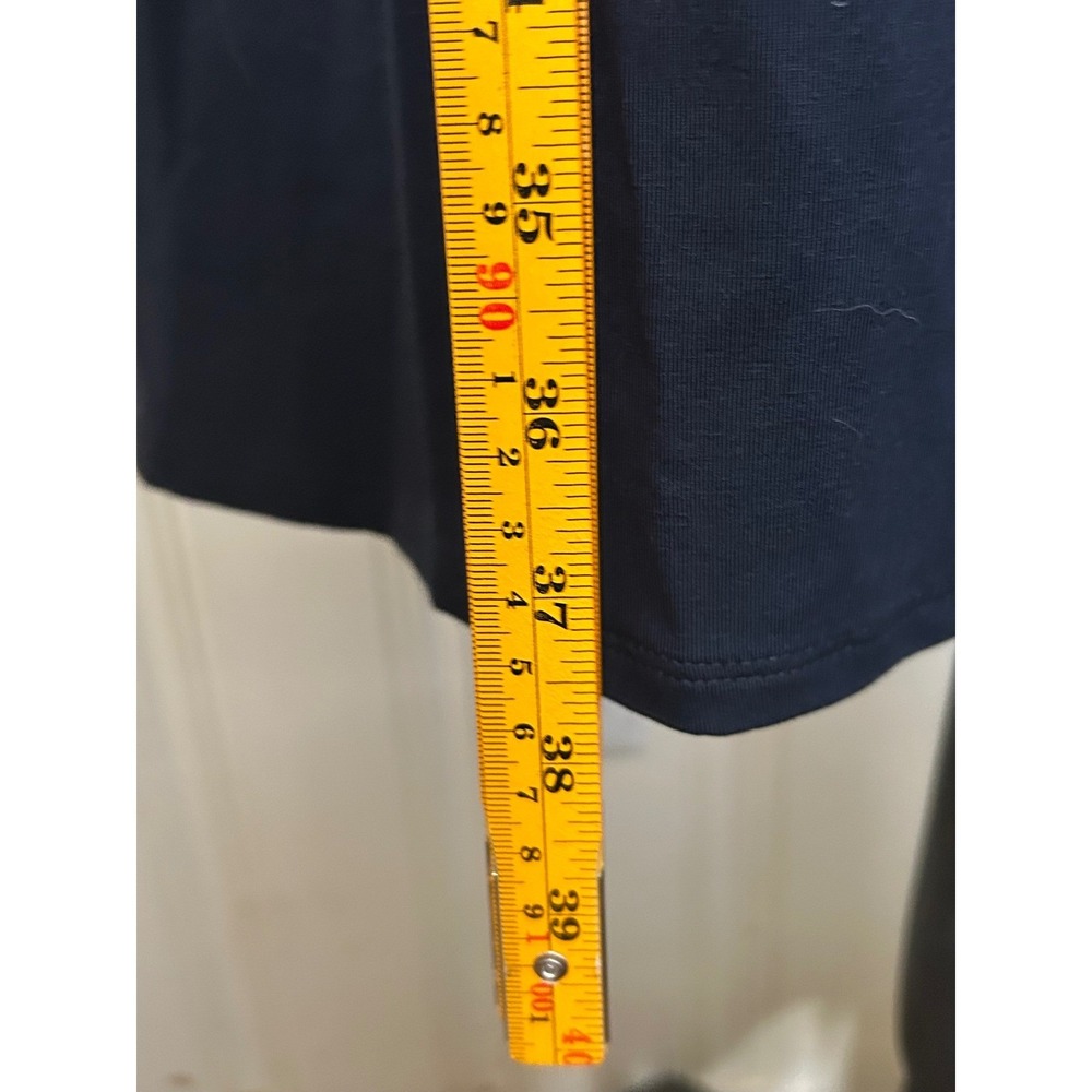 NWT J. Jill Wearever Navy Blue Short Sleeve Tee Shirt Dress 2X Plus Capsule - Picture 7 of 9